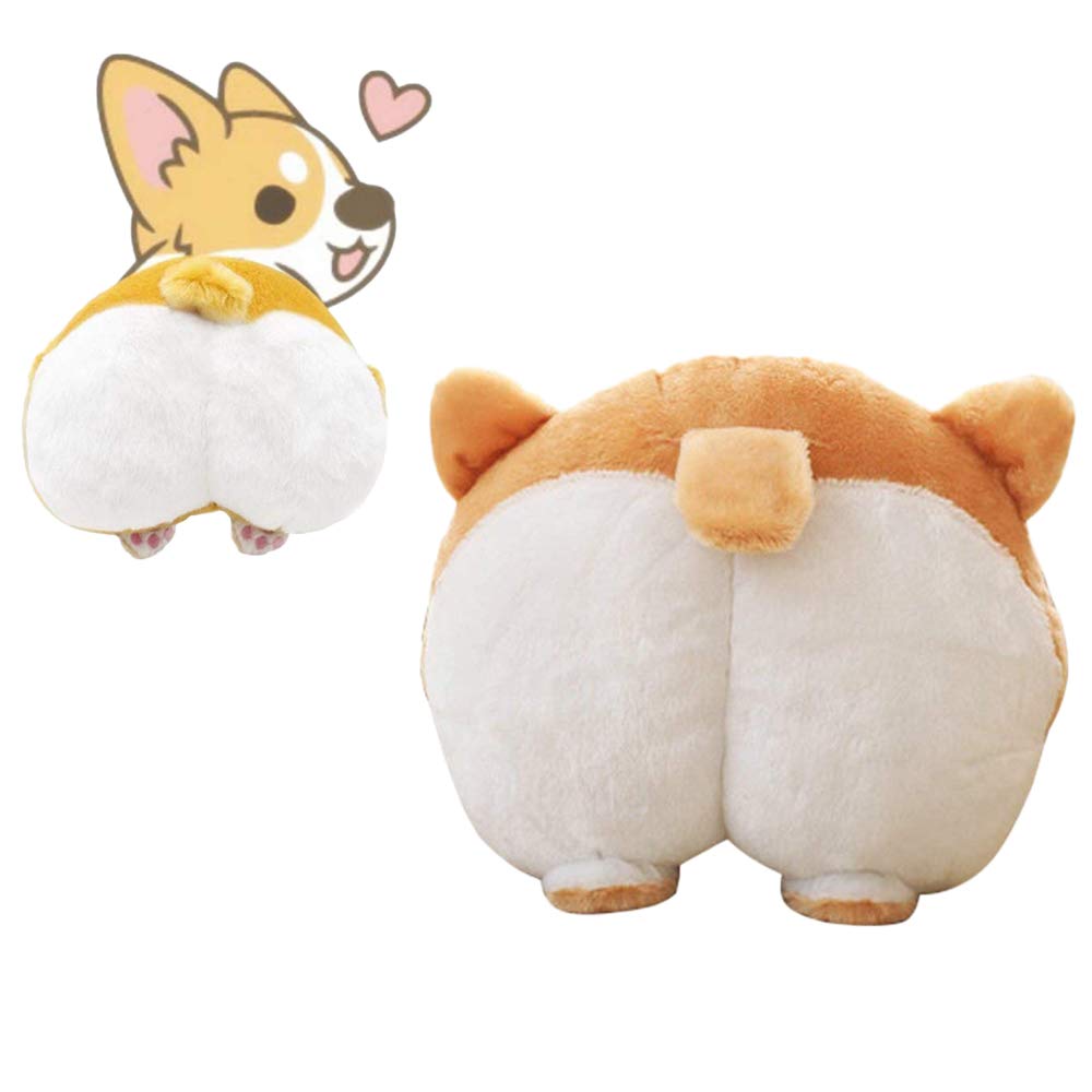 Corgi Dog Hip Butt Plush Pillows