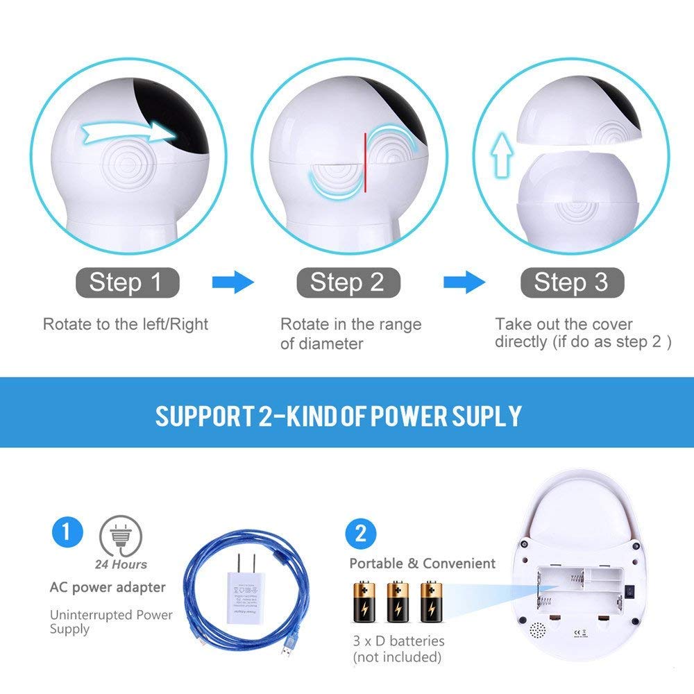 Automatic Cat Feeder 3L Pet Food Dispenser Feeder for Medium and Large Cat Dog——4 Meal, Voice Recorder and Timer Programmable,Portion Control - smallfish-2