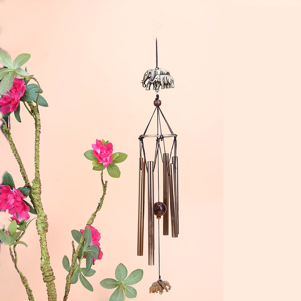 6 Tube Chapel Bells Wind Chimes  Amazing Grace