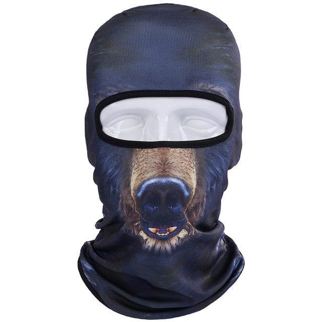 New 3D Animal  Full Face Mask Windproof