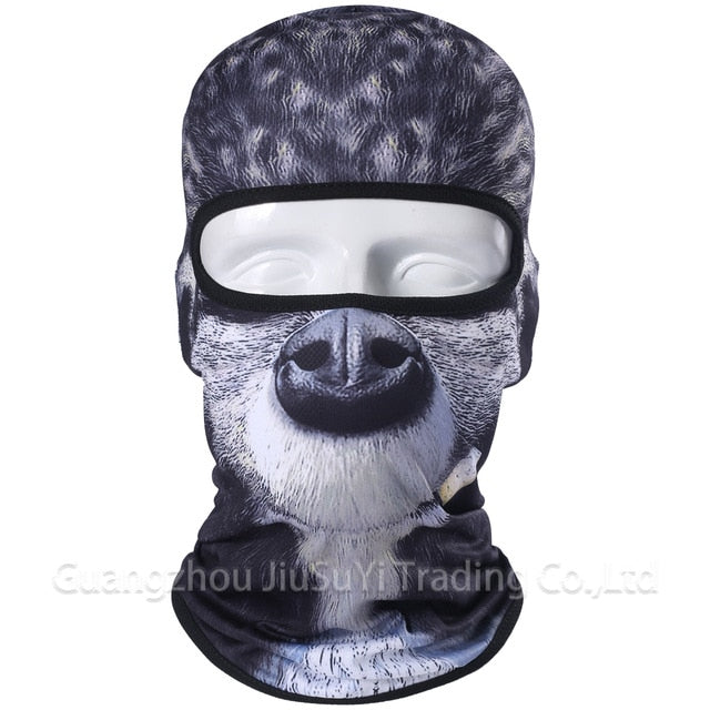 New 3D Animal  Full Face Mask Windproof