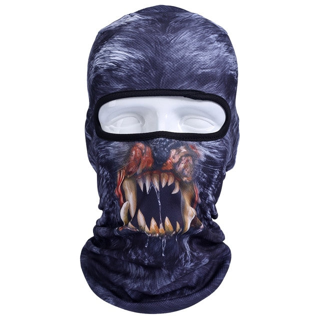 New 3D Animal  Full Face Mask Windproof