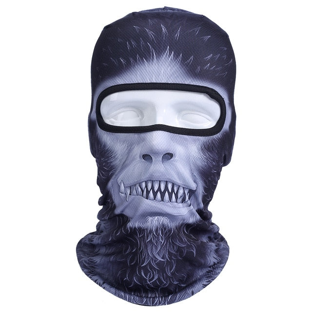New 3D Animal  Full Face Mask Windproof