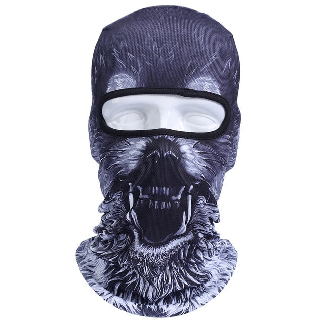 New 3D Animal  Full Face Mask Windproof