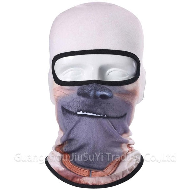 New 3D Animal  Full Face Mask Windproof