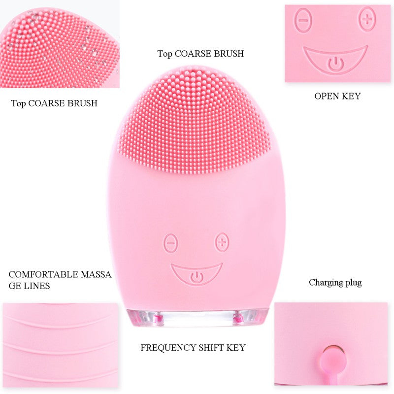 Silicone Face Waterproof Cleansing Brush