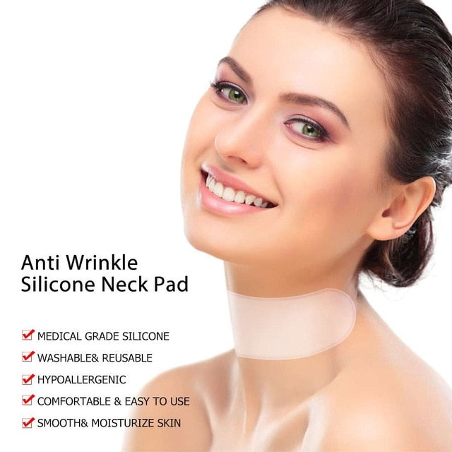 Anti-Wrinkle Neck Chest Silicone Pad