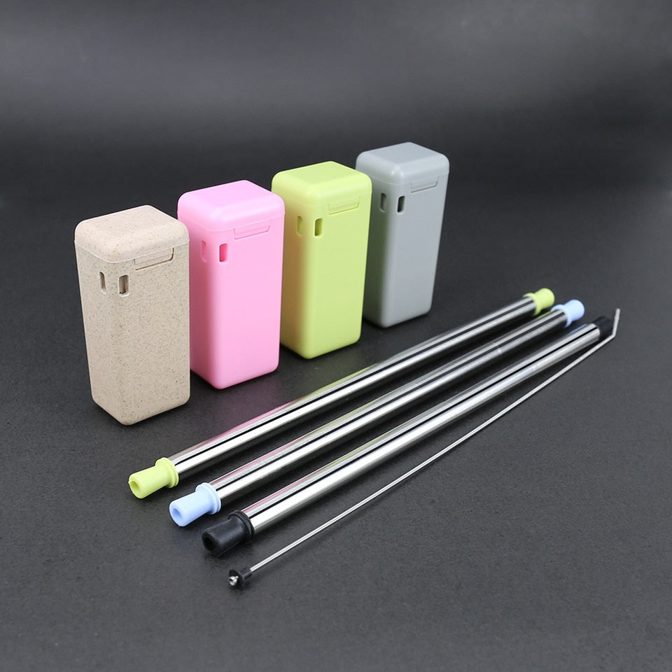 Reusable Collapsible Drinking Straw