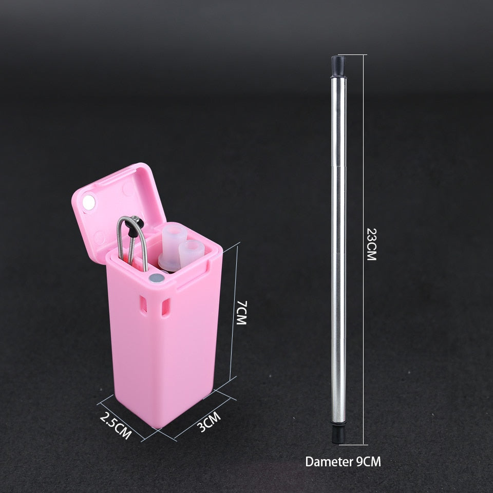 Reusable Collapsible Drinking Straw