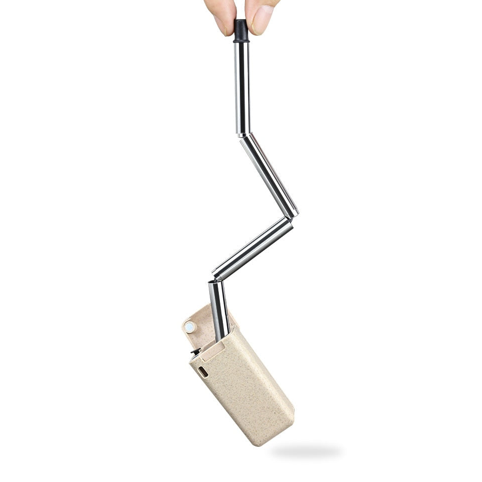 Reusable Collapsible Drinking Straw