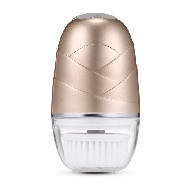 3 In 1 Electric Face Cleansing Devices With Brushes