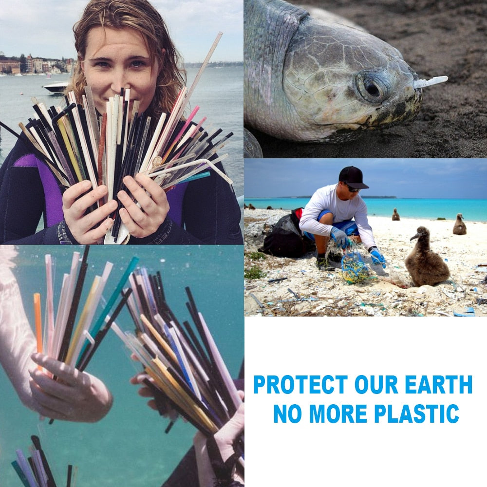 Reusable Telescopic Portable Drinking Straws