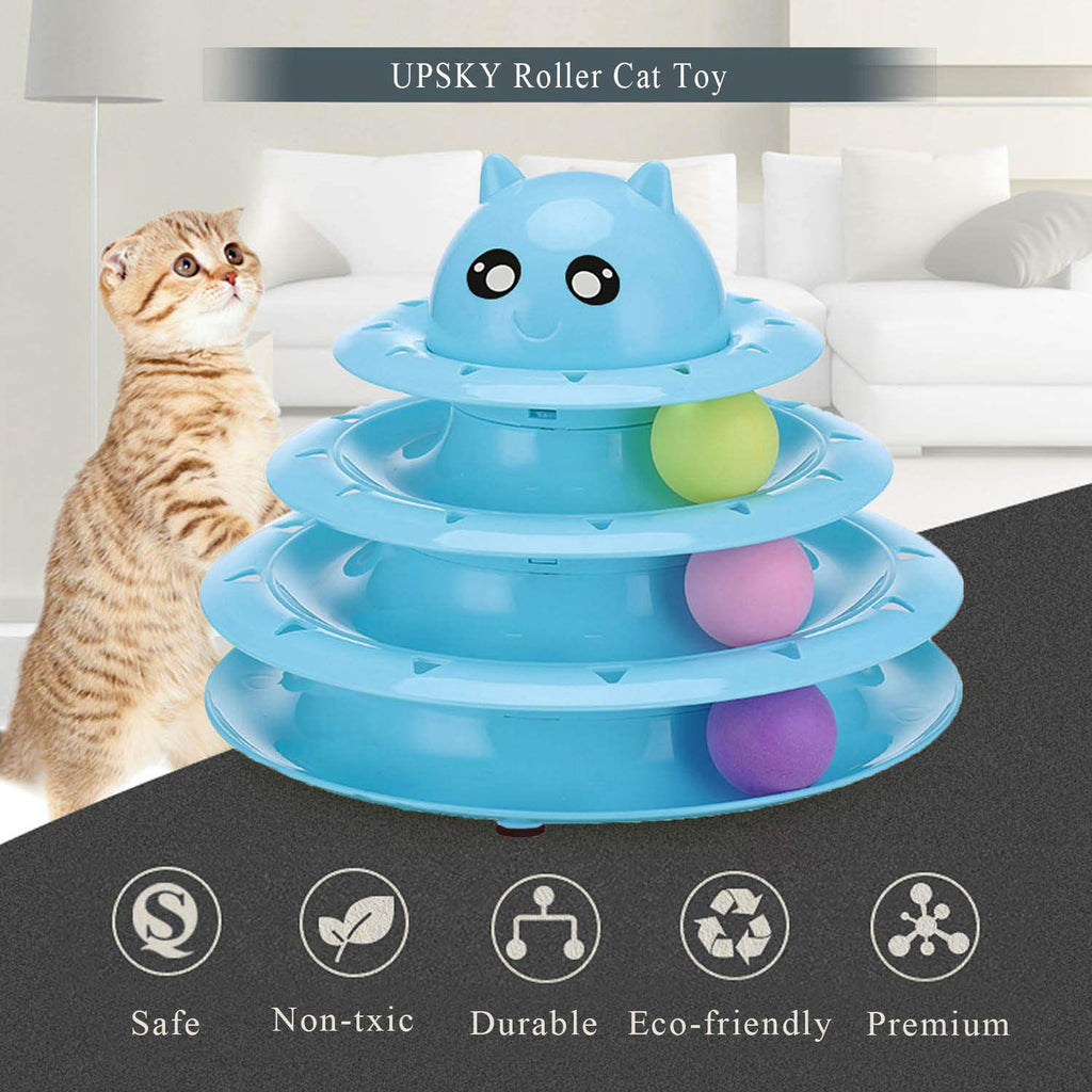 Cat Fun 3-Level Tower Ball Toys