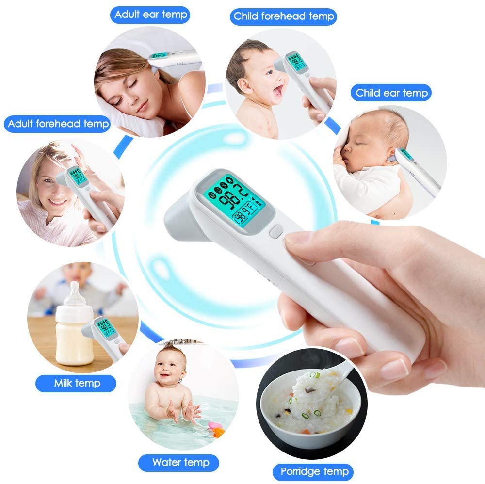 Forehead & Ear Thermometer No Touch