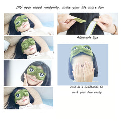 3D  Cartoon Plush Sleeping Mask