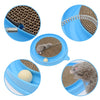 Image of Cat Kitten Turbo Scratcher Pad Board Toys With Plush Mouse