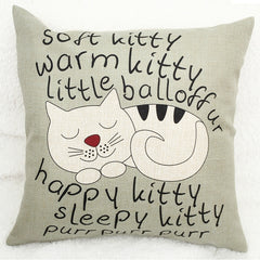 Lovely Cat Pillow cases