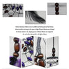 Image of Handmade Purple Dream Catcher Feather Crafts Wind Chimes