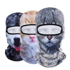 New 3D Animal  Full Face Mask Windproof