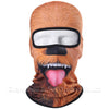 Image of New 3D Animal  Full Face Mask Windproof