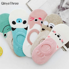 Cartoon Short  Breathable Casual Funny Sock