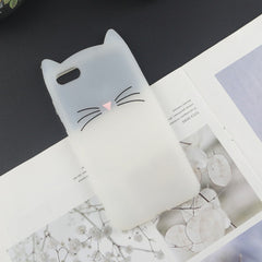 Cute Cat Lovely Ears 3D Cartoon Silicon Cases