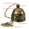 Image of Dragon/Fish Feng Shui Bell Blessing Good Luck Fortune Hanging Wind Chime