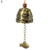 Image of Dragon/Fish Feng Shui Bell Blessing Good Luck Fortune Hanging Wind Chime