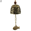 Image of Dragon/Fish Feng Shui Bell Blessing Good Luck Fortune Hanging Wind Chime