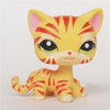 Image of pet shop toy cat collection 41 kinds of short hair tiger cat powder cat big dad sausage sausage dog shepherd toy - smallfish-2