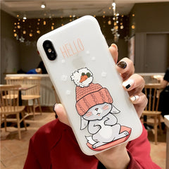 Cute Cartoon Cat  Case