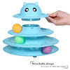 Image of Cat Fun 3-Level Tower Ball Toys