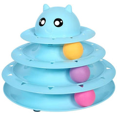 Cat Fun 3-Level Tower Ball Toys